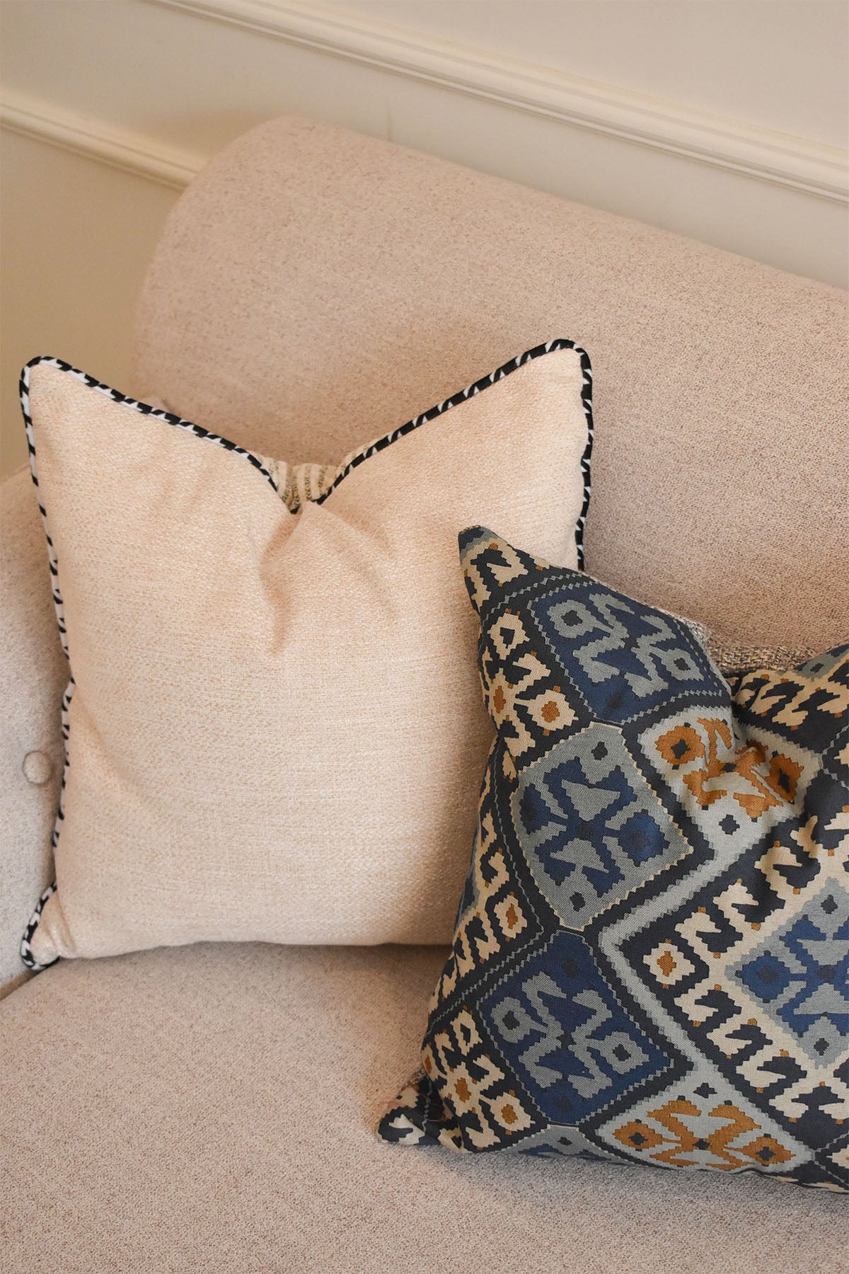 Geometric Cushion Cover