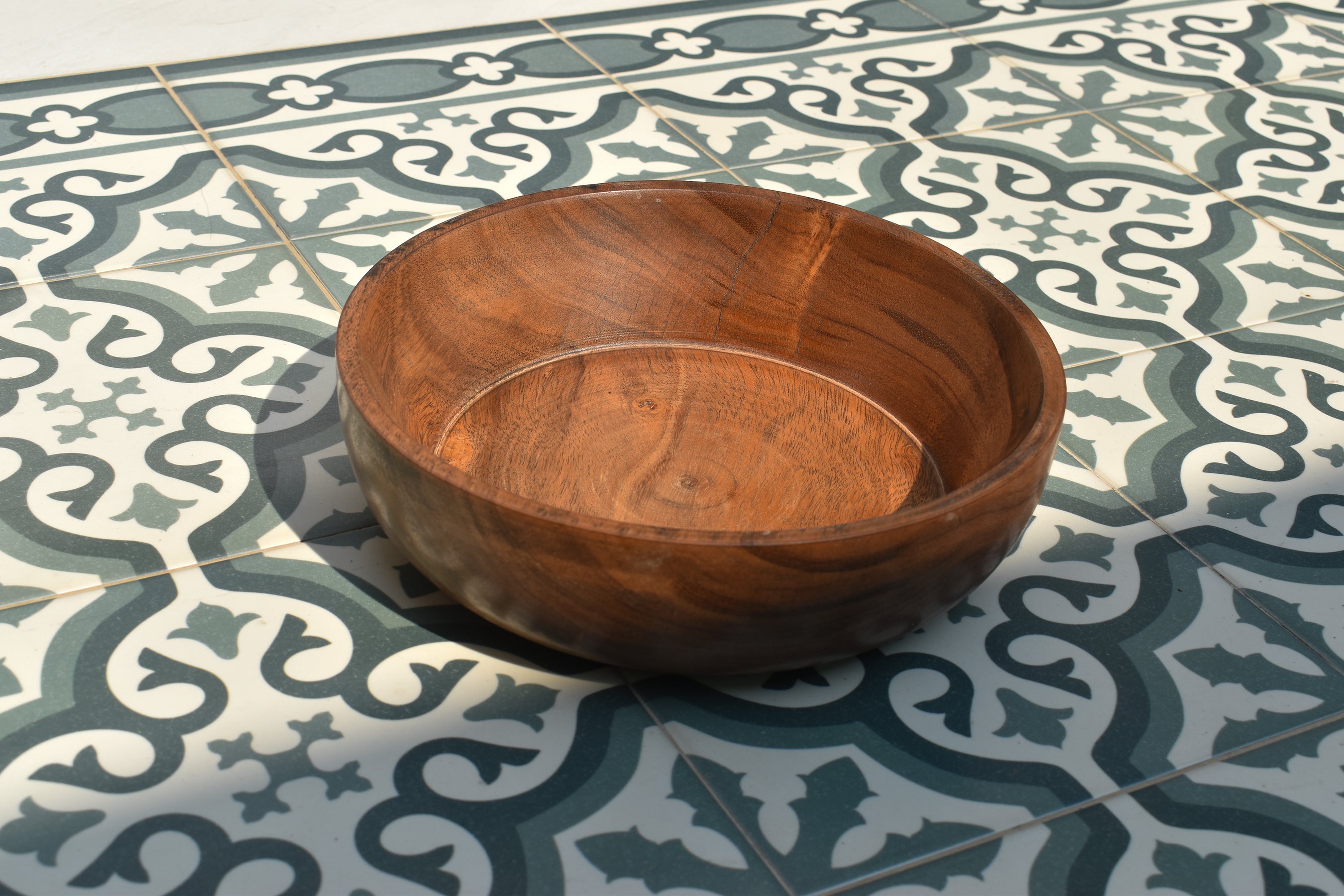 Organic Wood Grain Bowl