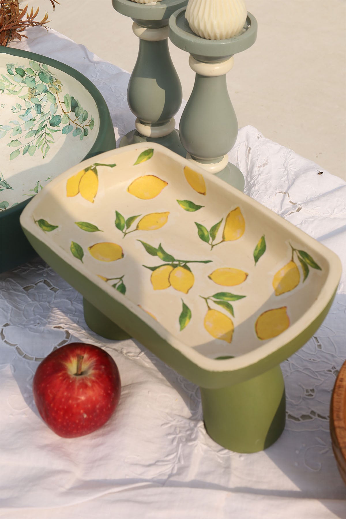 Lemon Terracotta Tray (Pre order only)