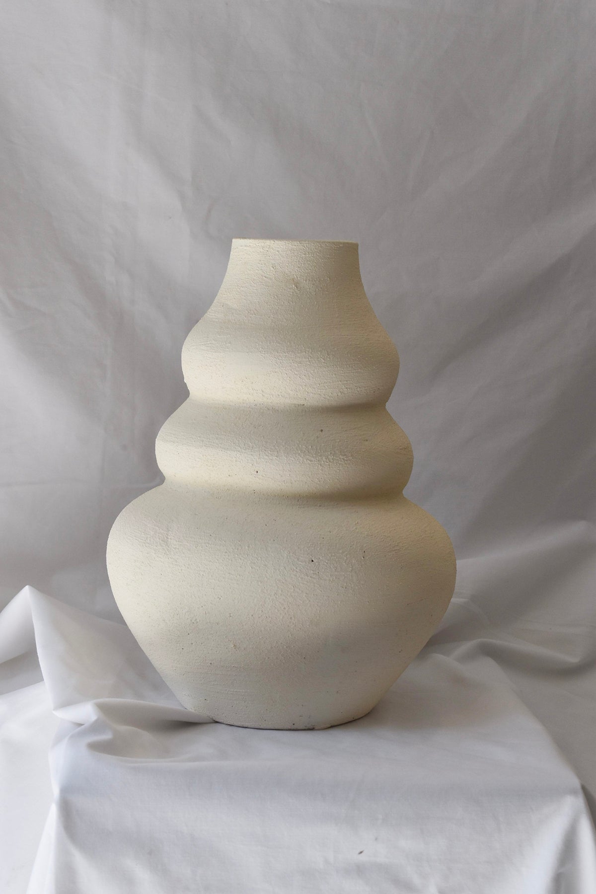 Textured Gourd Vase