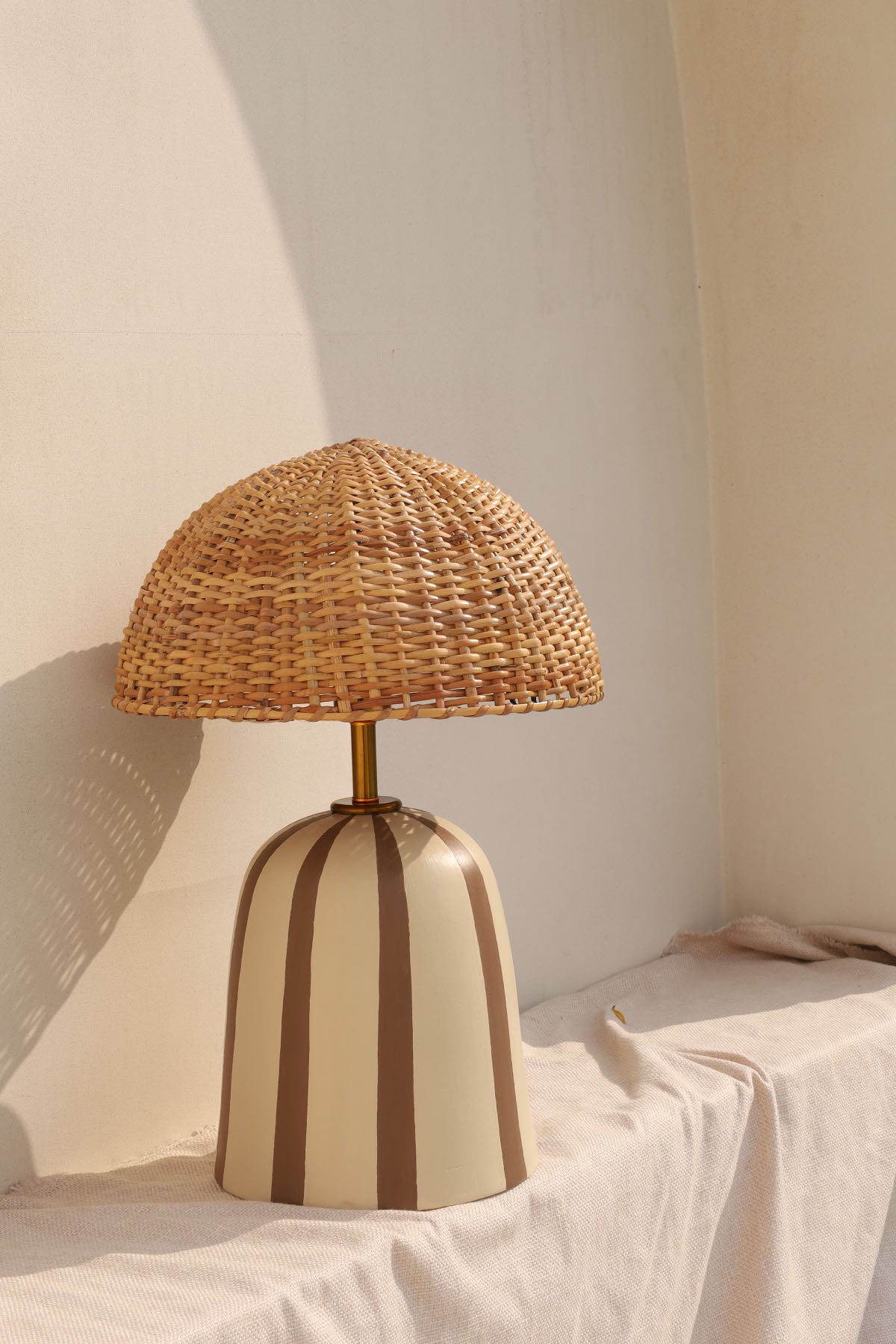 Kyoto striped table lamp