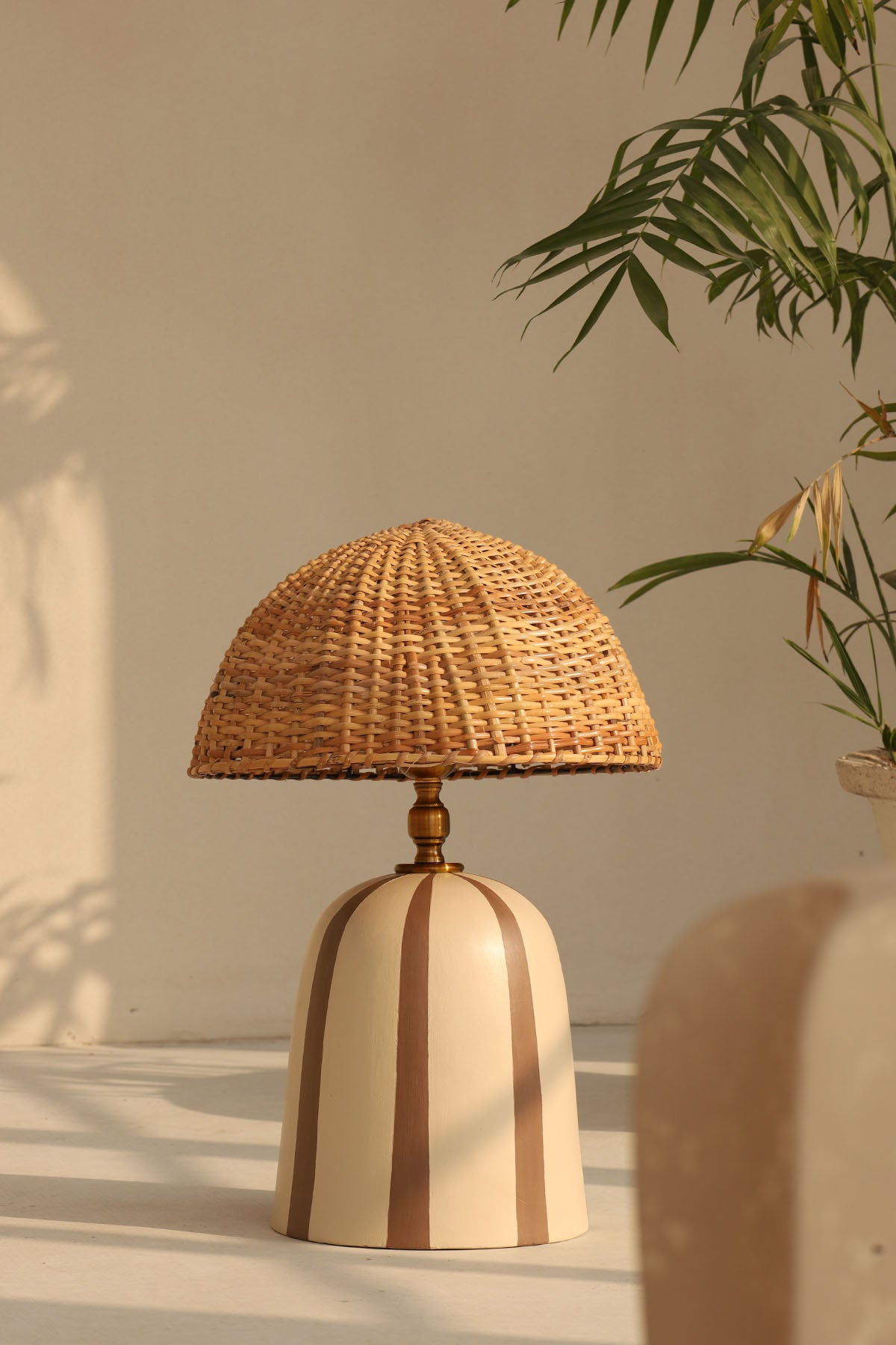 Kyoto striped table lamp