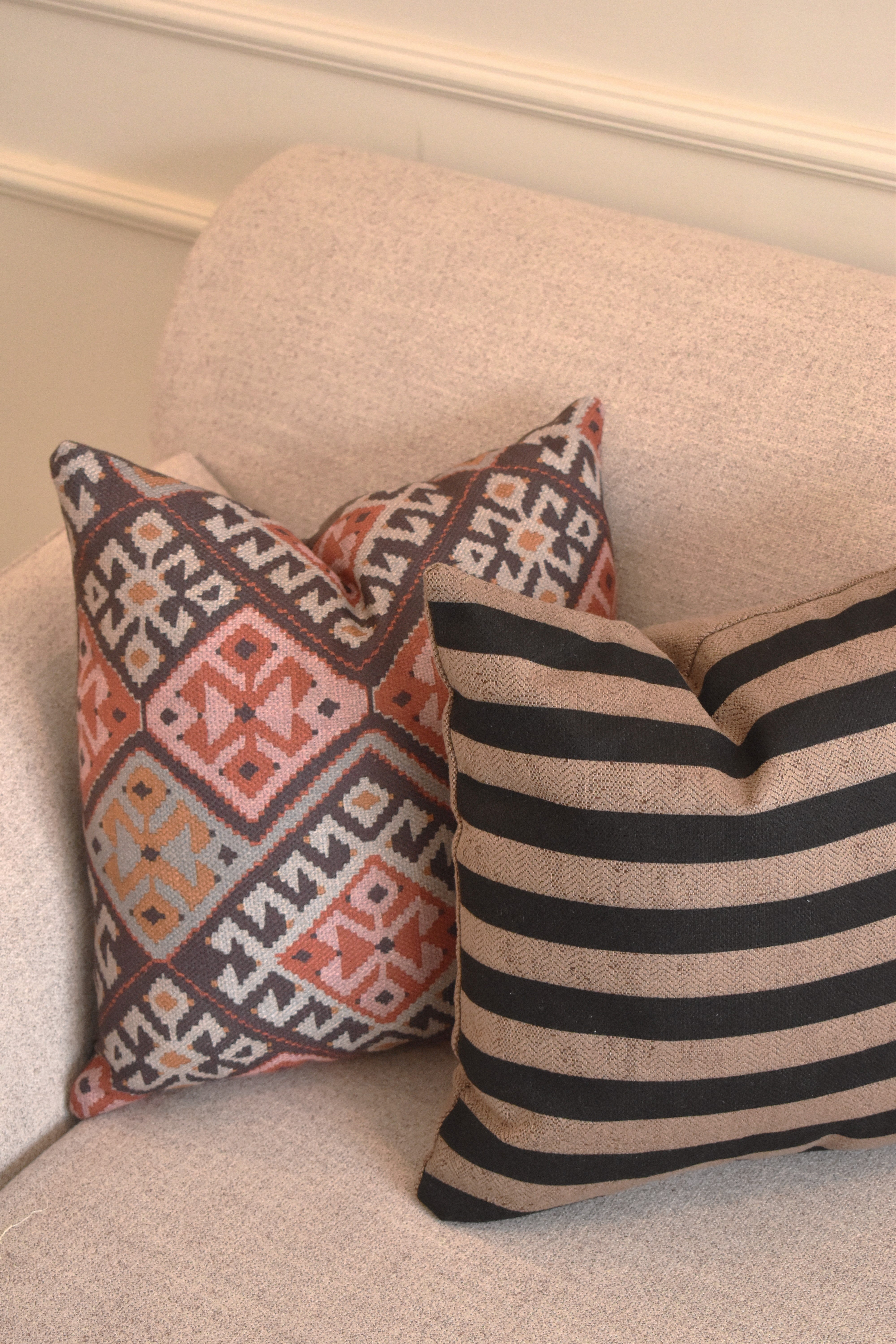 Geometric Cushion Cover