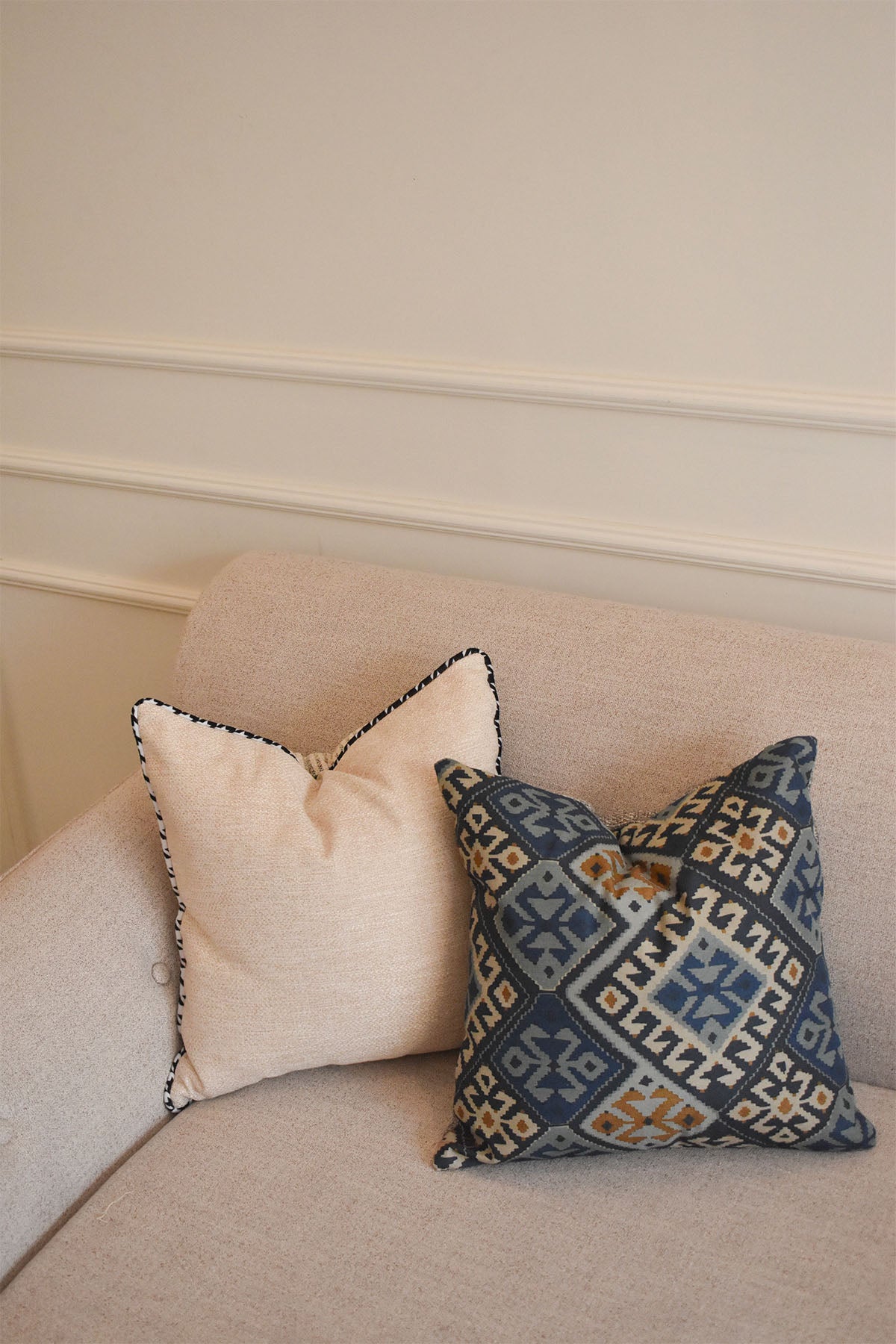 Geometric Cushion Cover