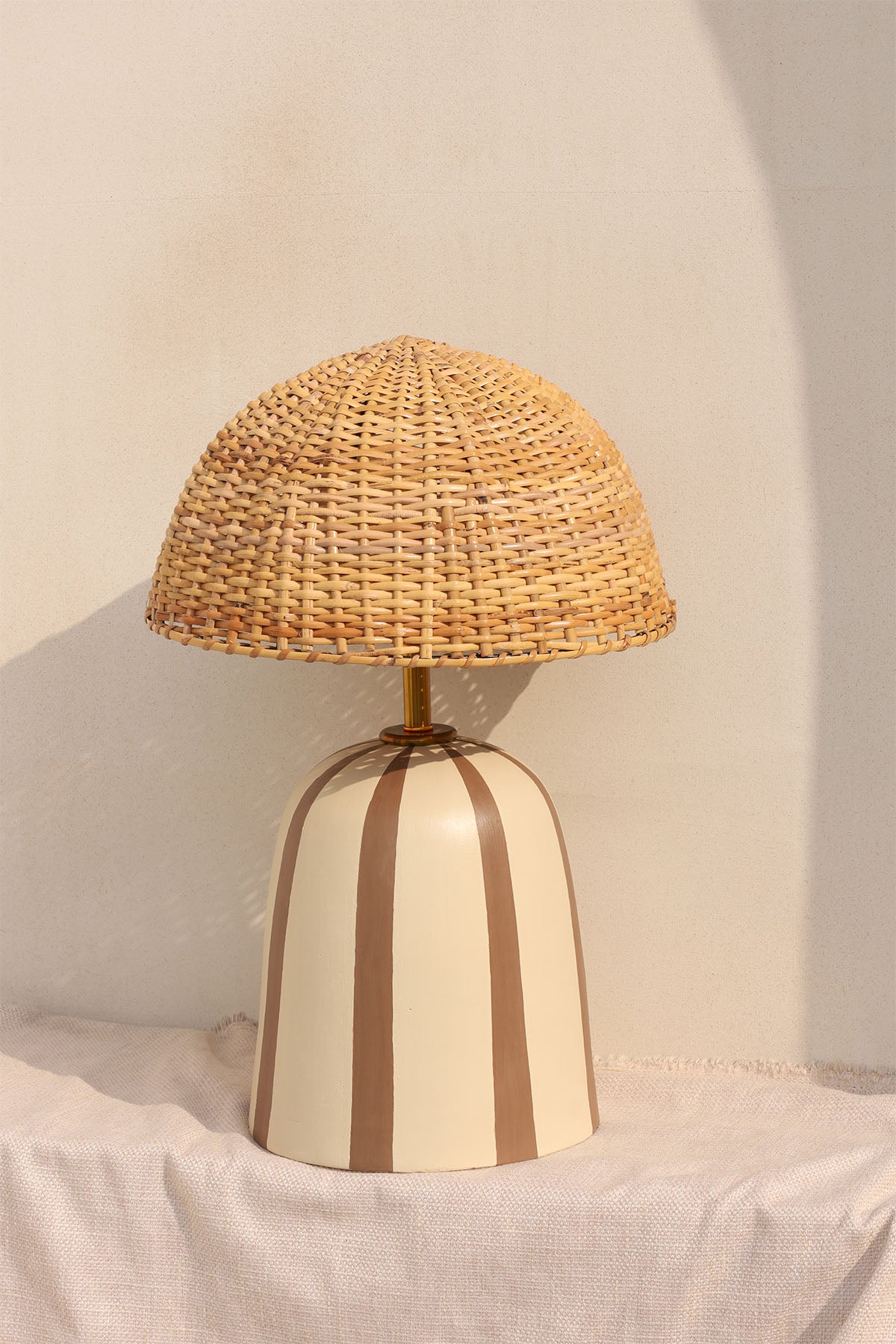 Kyoto striped table lamp