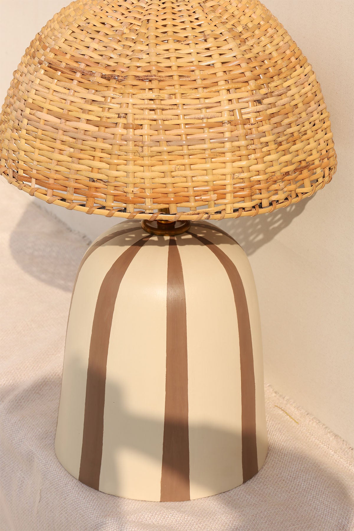 Kyoto striped table lamp