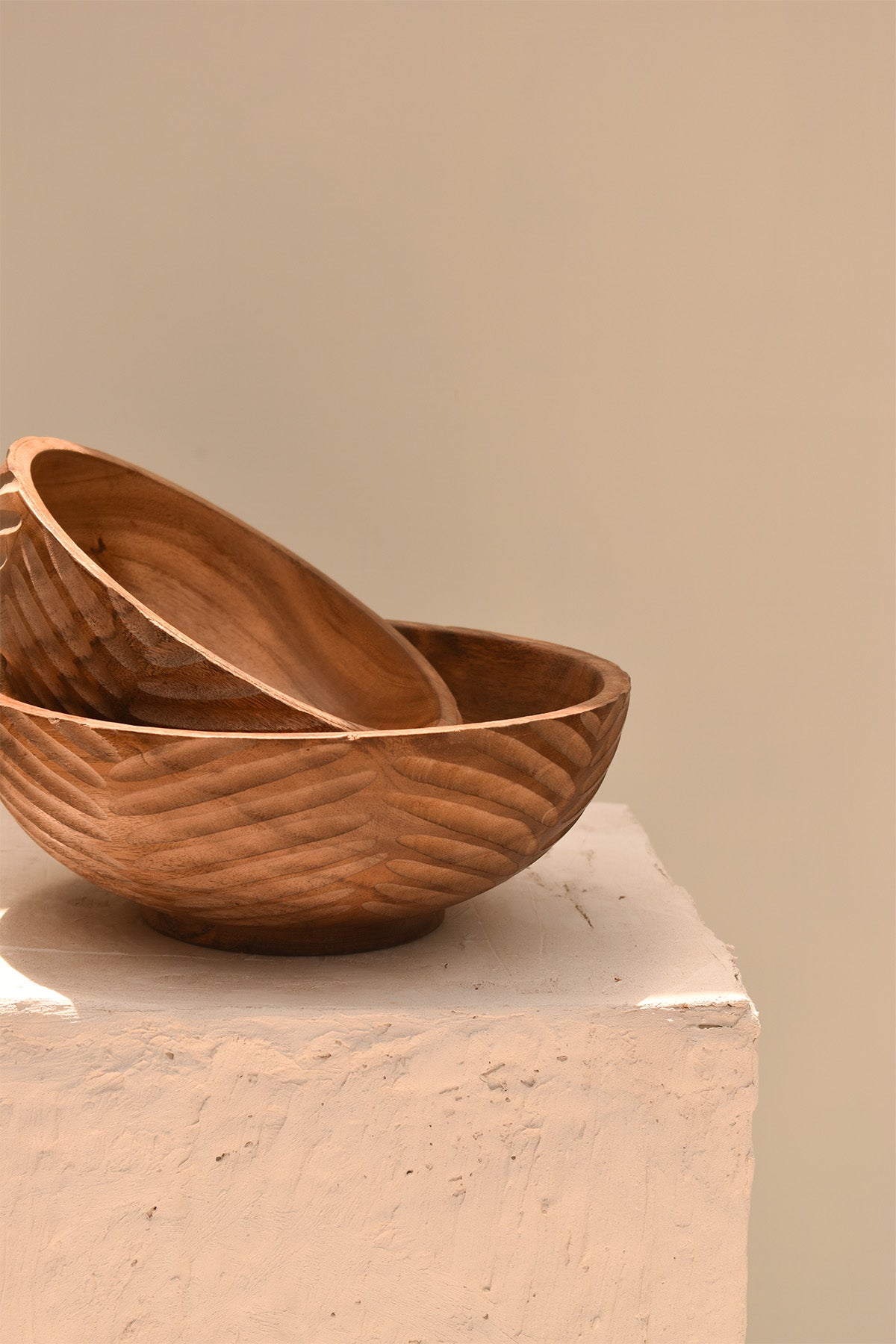 Birch salad bowl Large